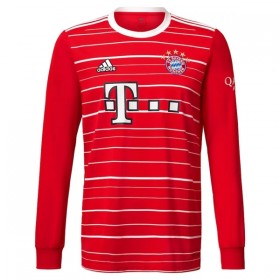 Virallinen pelipaita FC Bayern München Upamecano 2 Koti 2022-23 Pitkähihainen - Miesten